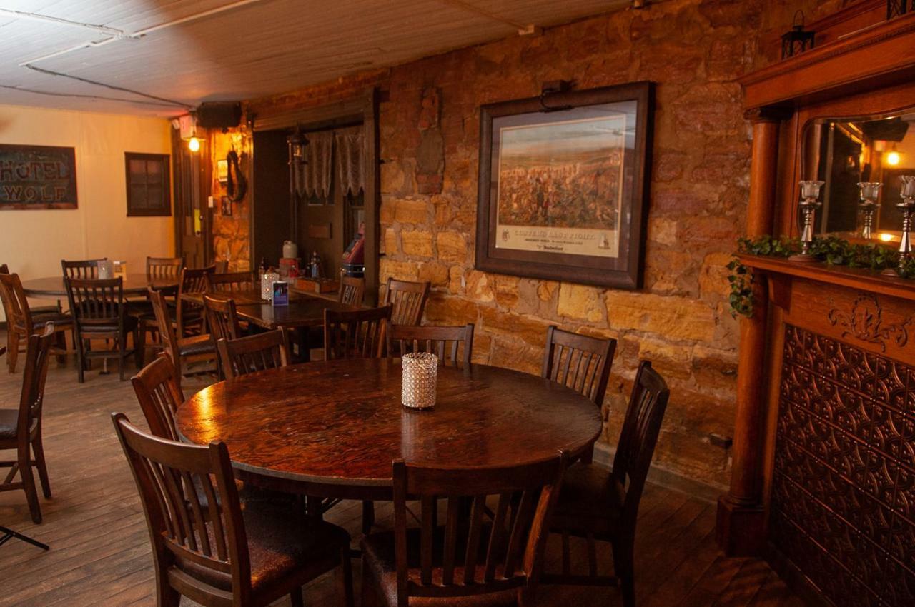 The Historic Wolf Hotel Ellinwood Exterior photo